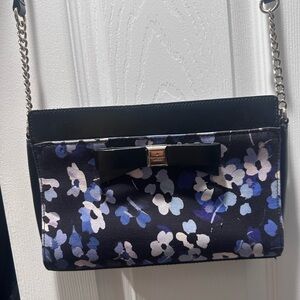 Kate spade blue floral handbag